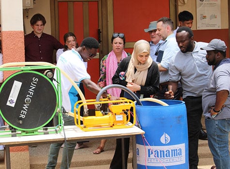 Huskers tackle global irrigation challenges through immersive trip to Ghana